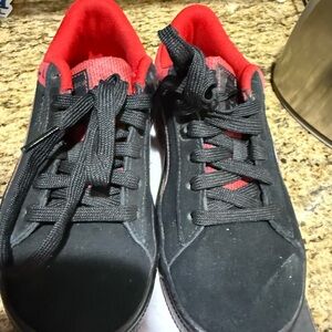 Batman Black and Red Puma Kids Sneakers